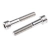 RS PRO Plain Stainless Steel Hex Socket Cap Screw M8 x 45 mm Hex Drive DIN 912 Grade A 660-4649