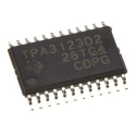Texas Instruments 2-Channel Class D Audio Amplifier 20W 24-Pin HTSSOP TPA3123D2PWP