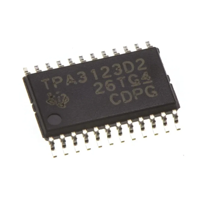 Texas Instruments 2-Channel Class D Audio Amplifier 20W 24-Pin HTSSOP TPA3123D2PWP