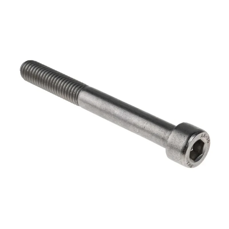 RS PRO Plain Stainless Steel Hex Socket Cap Screw Hex Drive M8 x 70 mm 660-4658