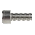 RS PRO Plain Stainless Steel Hex Socket Cap Screw M10 x 25 mm 660-4655
