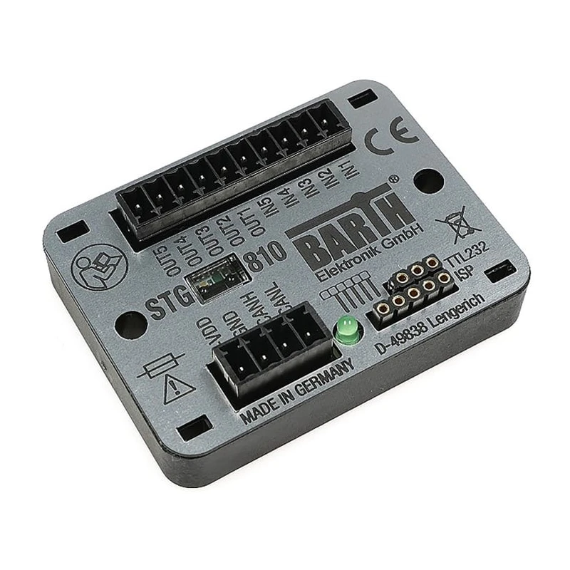 BARTH lococube mini-PLC Series PLC I/O Module, 5-Input Analogue and Digital Input, 9 Digital, PWM, Solid State 0850-0810