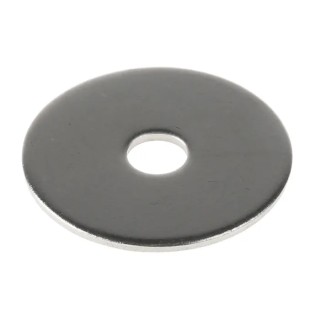 RS PRO Stainless Steel Plain Washers M6, 30mm External Diameter, 6.4mm Inside Diameter, 1.5mm Thickness, Grade A4 660-4762