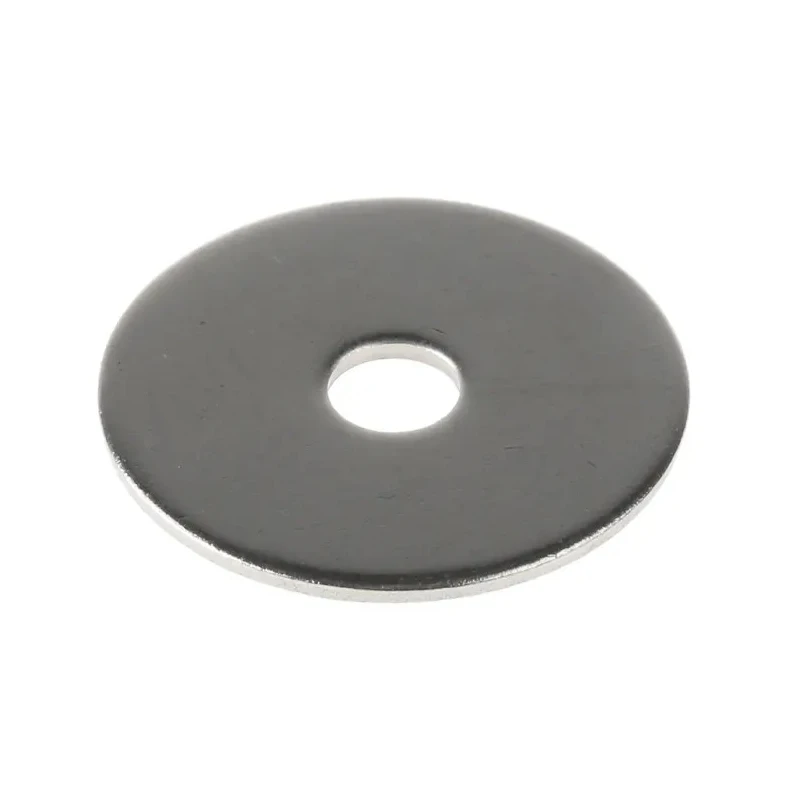 RS PRO Stainless Steel Plain Washers M6, 30mm External Diameter, 6.4mm Inside Diameter, 1.5mm Thickness, Grade A4 660-4762