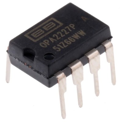 Texas Instruments Operational Amplifier, 8 MHz Gain Bandwidth, 18V PDIP 8-Pin Through Hole OPA2227PA
