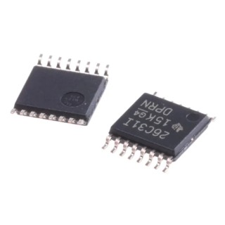 Texas Instruments Line Transmitter 3 State TSSOP 16-Pin BiCMOS Logic AM26C31IPW