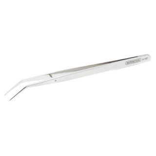 Bernstein 150mm Nickel Plated Steel ESD Safe Tweezer 5-107