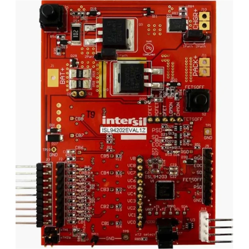 Renesas Electronics Battery Pack Monitor Evaluation Kit for 3 to 8 Cell Li-Ion Battery ISL94202EVKIT1Z
