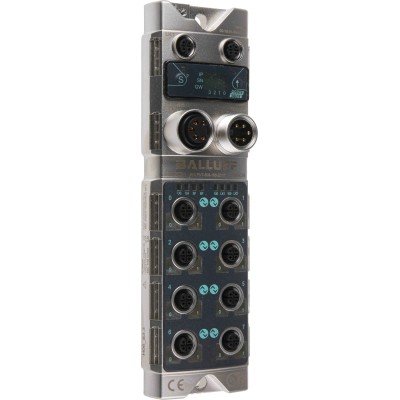BALLUFF BNI Series Sensor Box, 8 Port, PROFINET Interface, Die Cast Zinc Housing, IP67, Hungary BNI PNT-508-105-Z015