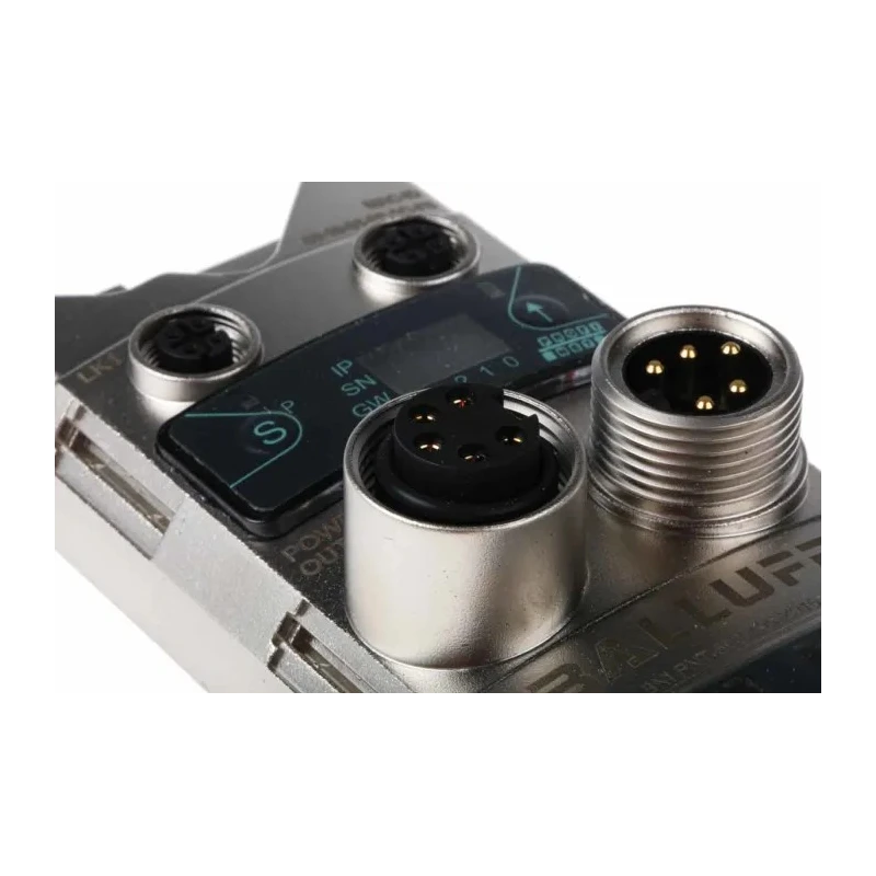BALLUFF BNI Series Sensor Box, 8 Port, PROFINET Interface, Die Cast Zinc Housing, IP67, Hungary BNI PNT-508-105-Z015