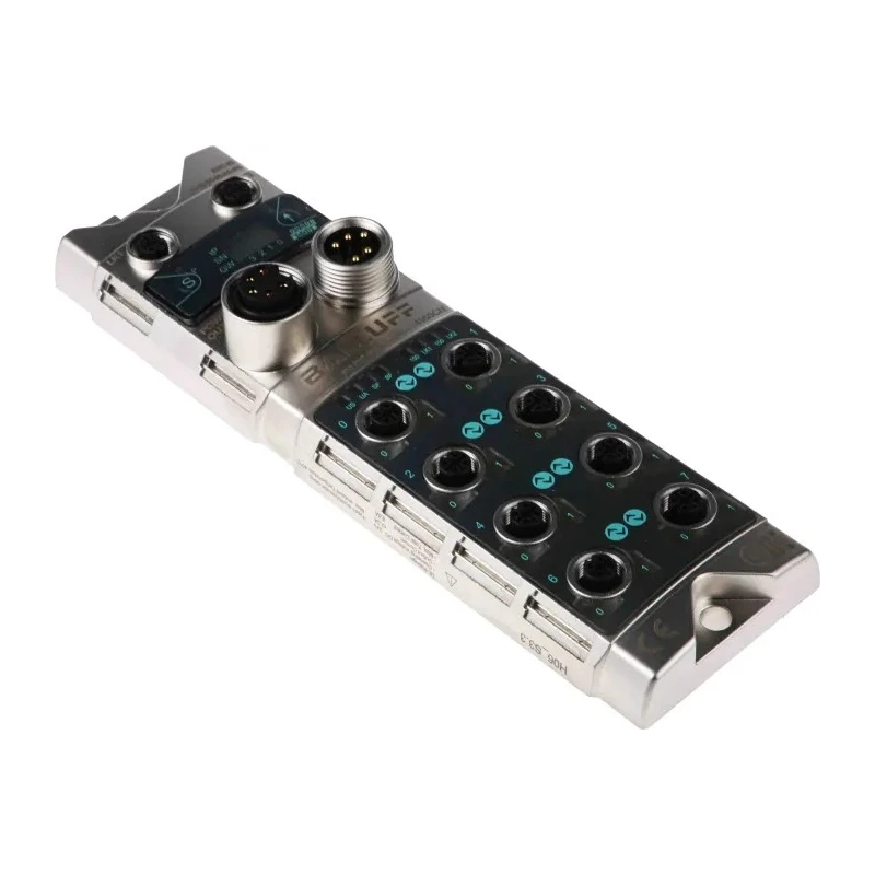 BALLUFF BNI Series Sensor Box, 8 Port, PROFINET Interface, Die Cast Zinc Housing, IP67, Hungary BNI PNT-508-105-Z015