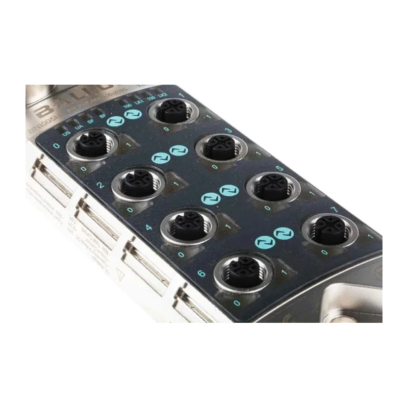 BALLUFF BNI Series Sensor Box, 8 Port, PROFINET Interface, Die Cast Zinc Housing, IP67, Hungary BNI PNT-508-105-Z015