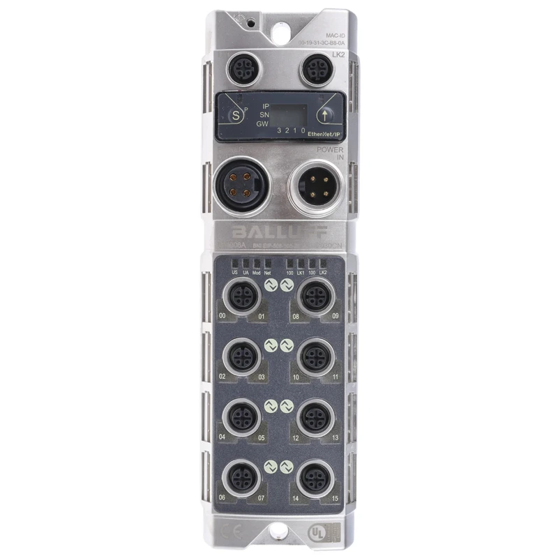 BALLUFF BNI Series Sensor Box 8 Port PROFINET Interface Zinc Housing IP67 BNI EIP-508-105-Z015