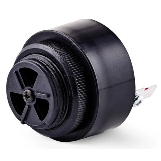 AUER Signal BU3 Series Buzzer Panel 240V AC, 90 dB Sound Level, IP54 Protection, ABSC Housing, 1-Tone Pulse, Panel Mount IP54