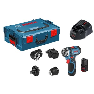 Bosch Cordless Drill Driver 12V 30Nm Torque Brushed Motor Quick Change Chuck 10mm 1300rpm 06019F6070