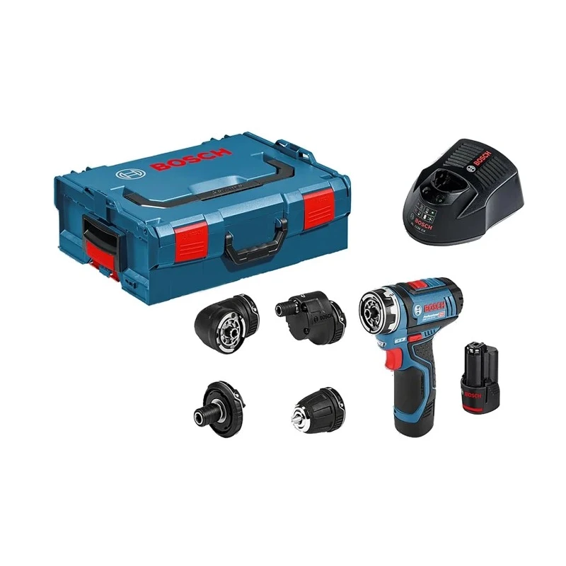 Bosch Cordless Drill Driver 12V 30Nm Torque Brushed Motor Quick Change Chuck 10mm 1300rpm 06019F6070