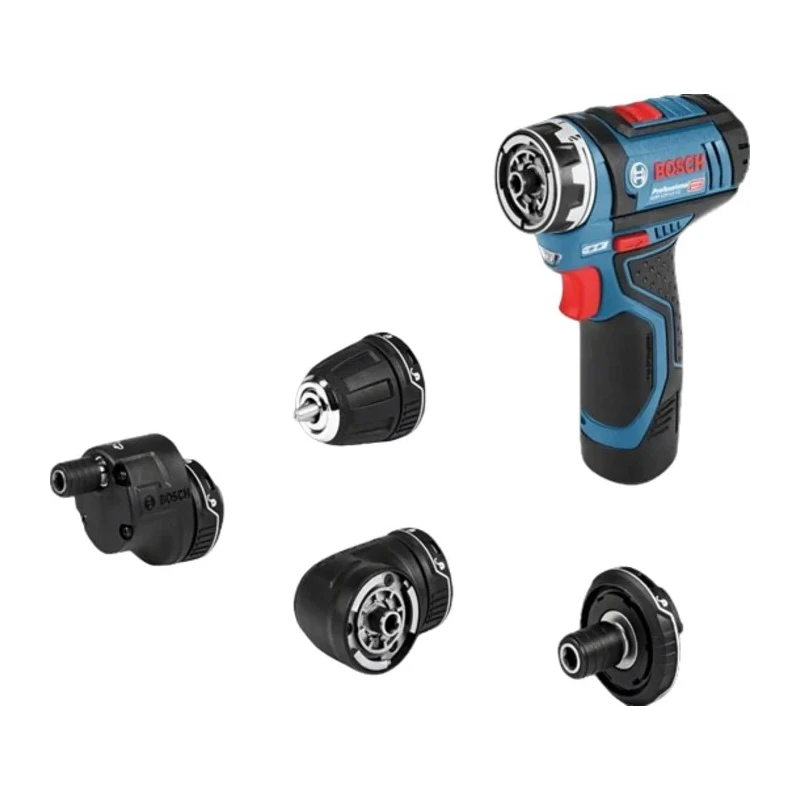 Bosch Cordless Drill Driver 12V 30Nm Torque Brushed Motor Quick Change Chuck 10mm 1300rpm 06019F6070
