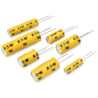 Eaton 6 F Electric Double Layer Supercapacitor, 3 V dc, -10 to 30 % Tolerance, Through Hole TV1020-3R0605-R