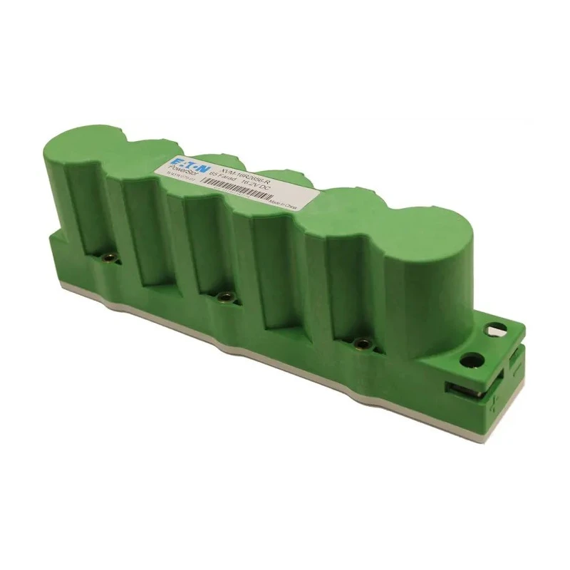 Eaton 65 F Electric Double Layer Supercapacitor 16.2V DC Screw Terminal Polar Chassis Mount XVM-16R2656-R