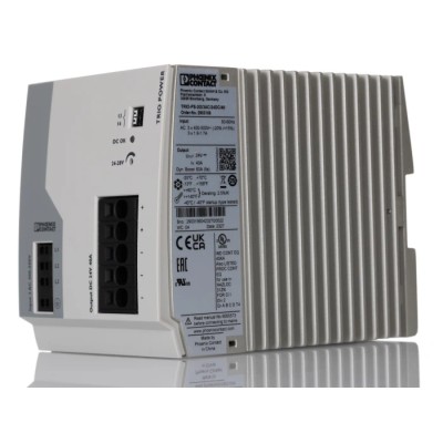 Phoenix Contact TRIO POWER Switched Mode DIN Rail Power Supply 575V AC Input 24V DC, 40A Output, 960W 2903156