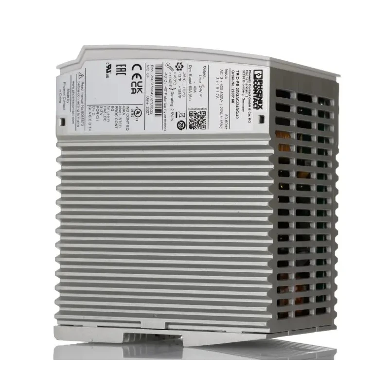 Phoenix Contact TRIO POWER Switched Mode DIN Rail Power Supply 575V AC Input 24V DC, 40A Output, 960W 2903156