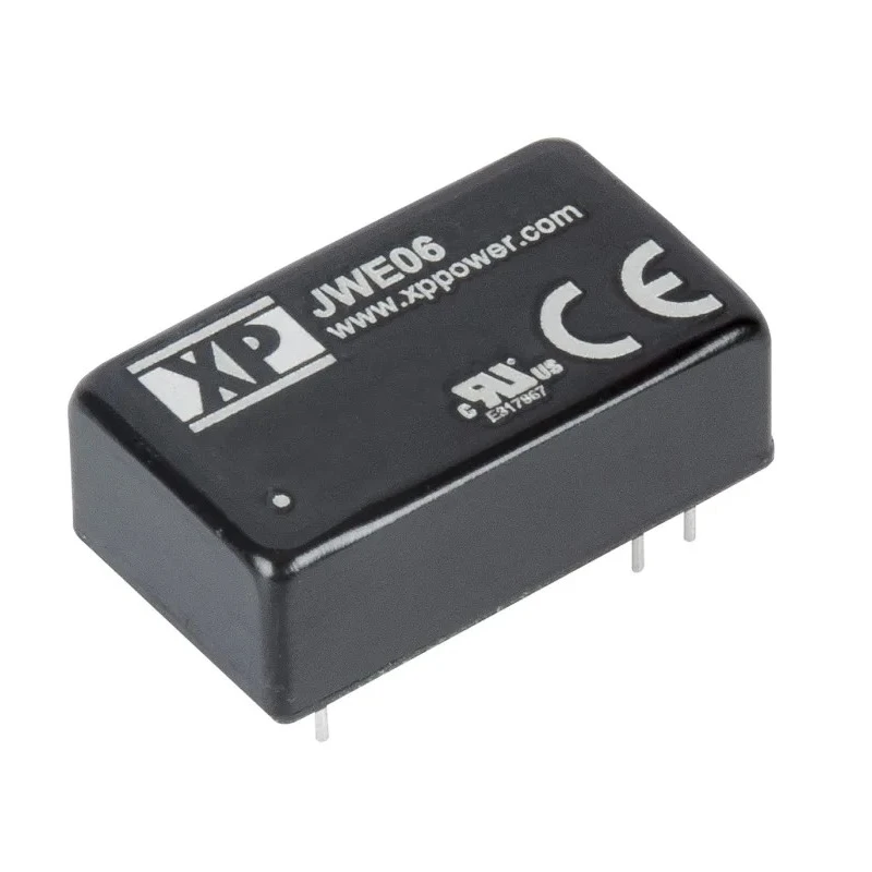 XP Power DC/DC Converter , 15V DC Output, 200 mA, 36V DC Max Input, 9V Min Input, 6 W Power, Through Hole DIP-16 JWE06