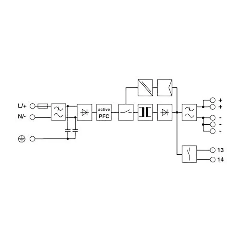 Phoenix Contact TRIO POWER Switched Mode DIN Rail Power Supply 240V AC Input 48V DC Output 5A 240W 2903159