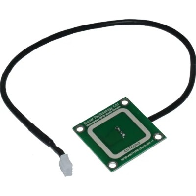 Eccel Technology Ltd RFID Antenna PCB with JST PHR-4 Connector High Frequency 13.56MHz RFID-ANT1356-25x25-300 v1