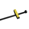 HellermannTyton WIC Snap-On Cable Marker, Black Legend, Polyamide, 3 mm to 38 mm Cable 561-06000 WICA-ACT-BK-PA66HIRHS-BK