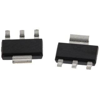 Texas Instruments Adjustable Positive Voltage Regulator 40V 1.5A SOT-223 4-Pin LM317MDCY