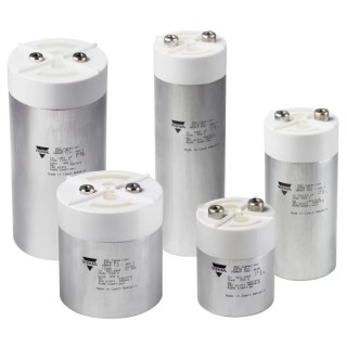 Vishay HDMKP Power Electronic Capacitors (PEC) 390μF 900V dc Plug-in, 50mm Lead Pitch, 2 Pin, 80°C Max HDMKP 2.0-390 I