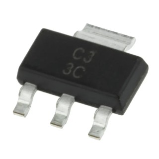Texas Instruments Voltage Regulator SOT-223 4-Pin 500mA 25V UA78M33CDCY