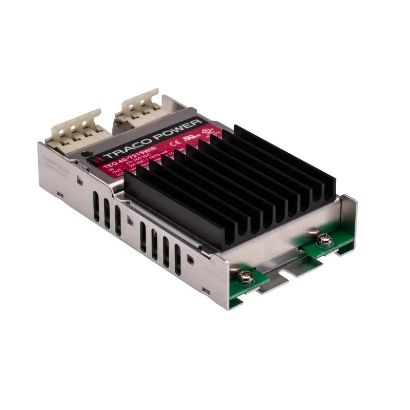TRACOPOWER TEQ 40-7215WIR 40W DC/DC Converter 24V DC Output 160V DC Maximum Input Chassis Mount TEQ 40WIR