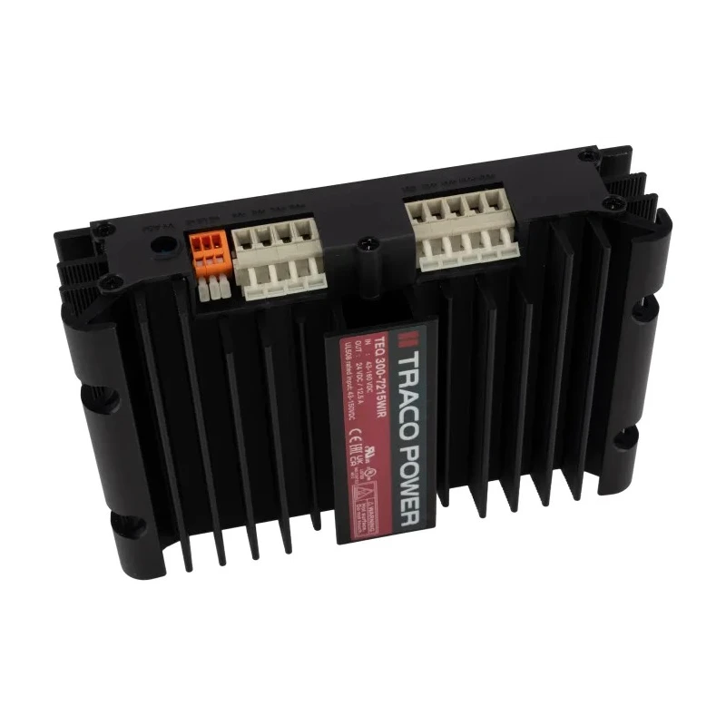 TRACOPOWER DC/DC Converter , 24V 300W, 19.2V to 28.8V Output Adjustable, 43-160V DC Input, Chassis Mount TEQ 300-7215WIR