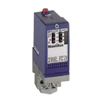Telemecanique Sensors XMLA Series Pressure Switch 0 bar to 10 bar 240V AC Zinc Alloy Panel Mount IP65/IP66 XMLA010A2S13