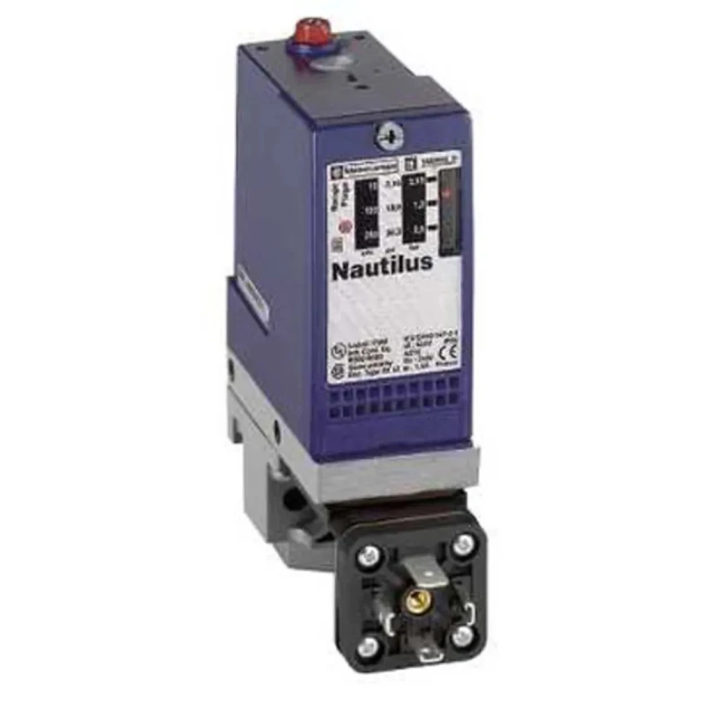 Telemecanique Sensors XMLA Series Pressure Switch Panel Mount Zinc Alloy Housing 0 bar to 35 bar 240V ac XMLA035A2C11