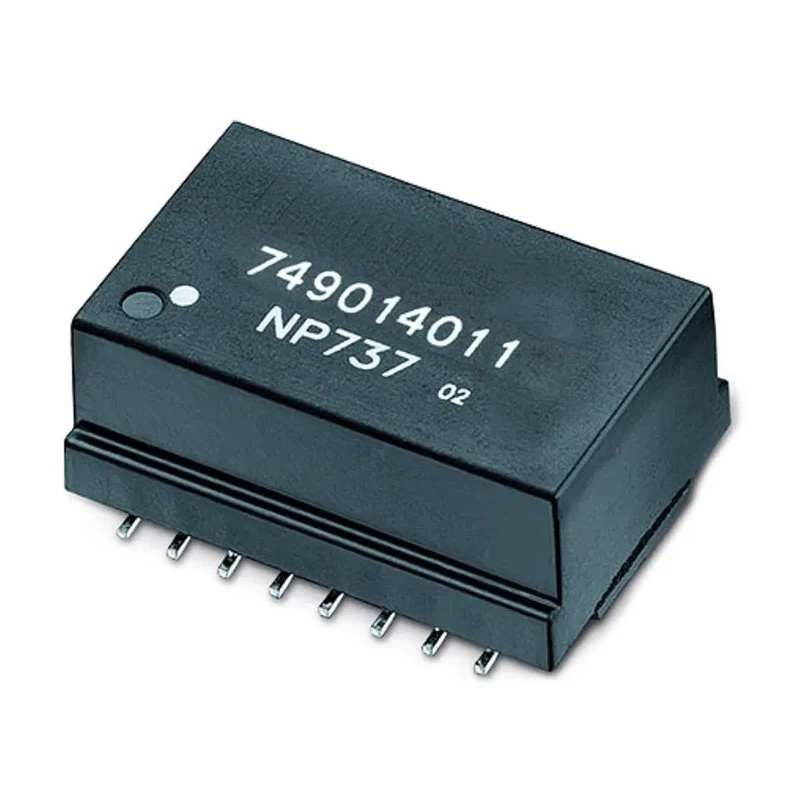 Wurth Elektronik Surface LAN Ethernet Transformer, 1 Output, 24.55mm Length, 18.25mm Width, 350μH Inductance, 85 7490140112