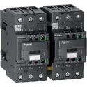 Schneider Electric TeSys D Reversing Contactor, 110V AC/DC Coil, 3-Pole, 65A, 30 kW Power Rating, 3 NO, 690V AC LC2D65AEHE