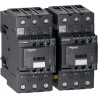 Schneider Electric TeSys D Reversing Contactor, 110V AC/DC Coil, 3-Pole, 65A, 30 kW Power Rating, 3 NO, 690V AC LC2D65AEHE