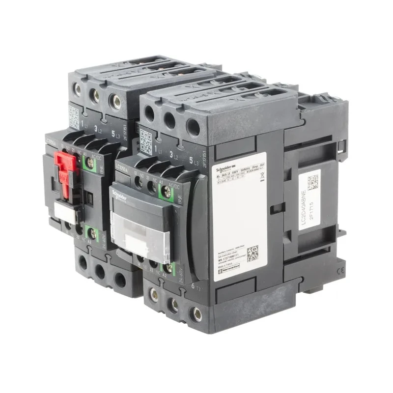 Schneider Electric TeSys D Reversing Contactor 24V ac/dc Coil, 3-Pole, 40 A, 18.5 kW, 60V Control Circuit LC2D40ABNE
