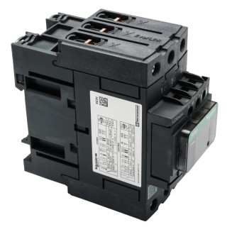 Schneider Electric TeSyS D Contactor, 3-Pole, 40 A, 18.5 kW, 24V AC/DC Coil, 3 NO, 690V AC LC1D40ABNE