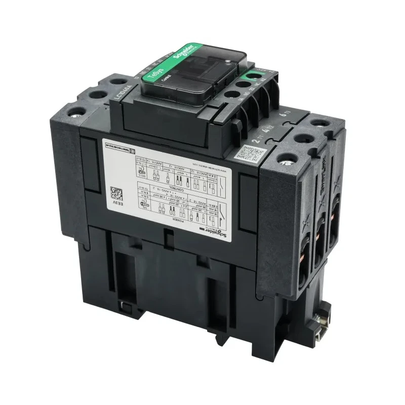Schneider Electric TeSyS D Contactor, 3-Pole, 40 A, 18.5 kW, 24V AC/DC Coil, 3 NO, 690V AC LC1D40ABNE