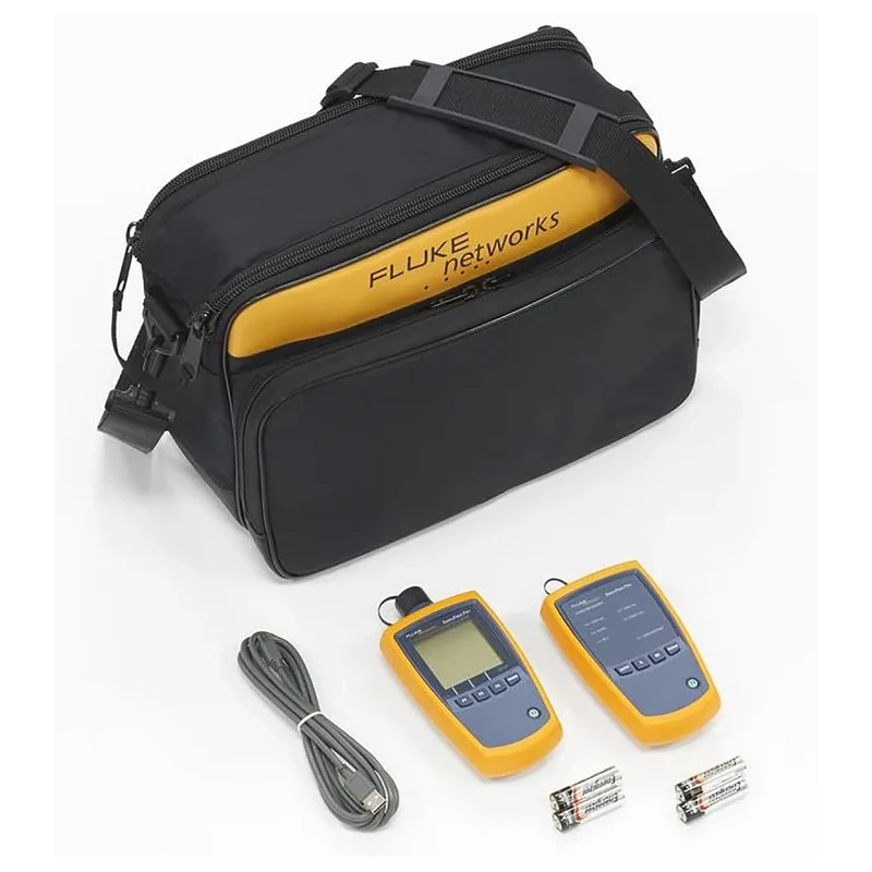 Fluke Networks Single Mode Fibre Optic Test Kit 1550nm Wavelength USB Interface FTK2000