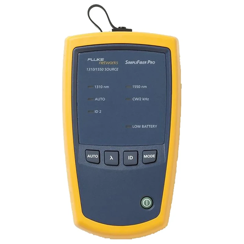 Fluke Networks Single Mode Fibre Optic Test Kit 1550nm Wavelength USB Interface FTK2000