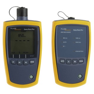 Fluke Networks Multimode Fibre Optic Test Kit 1300nm Wavelength 10dBm Power Measurement FTK1000