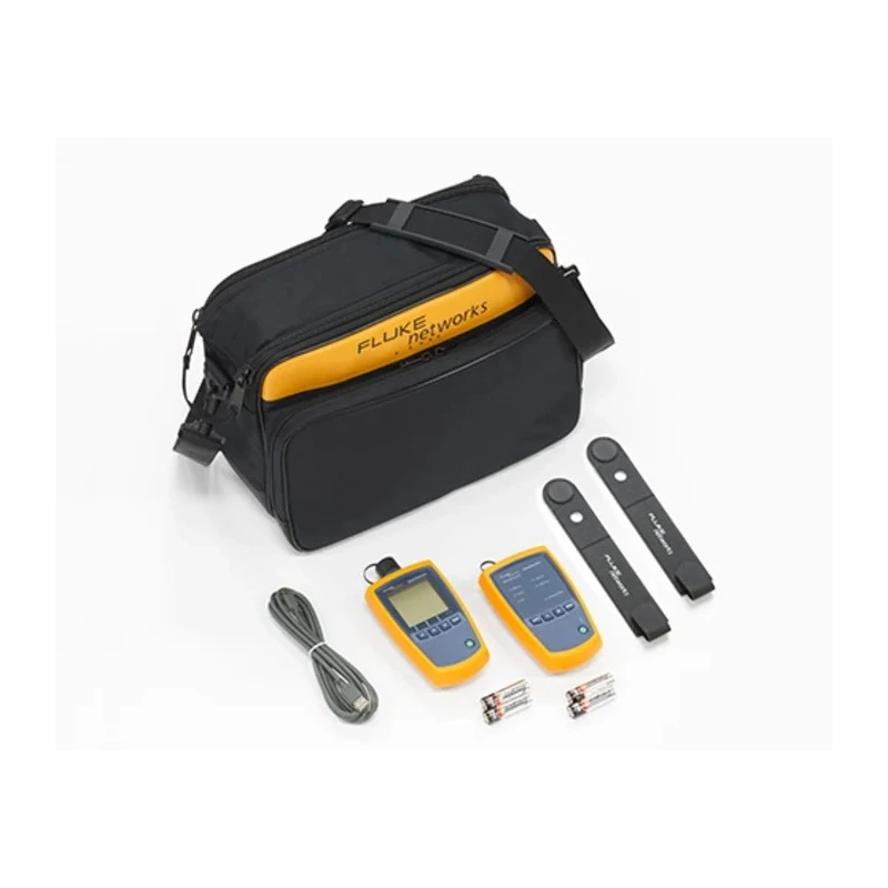Fluke Networks Multimode Fibre Optic Test Kit 1300nm Wavelength 10dBm Power Measurement FTK1000