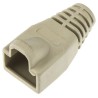 MH Connectors RJ Connector Boot for RJ45 Connectors Grey Polyvinyl Chloride RJ45SRB Series RJ45SRB-DG