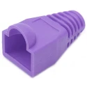 MH Connectors RJ45 Connector Boot Purple Polyvinyl Chloride for RJ45 Connectors RJ45SRB-P
