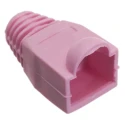 MH Connectors RJ45 Connector Boot Pink Polyvinyl Chloride RJ45SRB Series RJ45SRB-PK