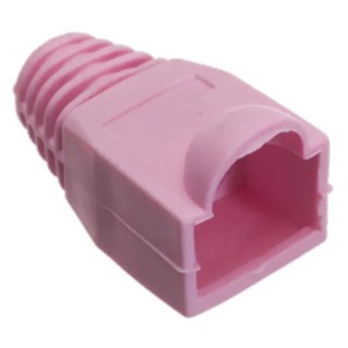 MH Connectors RJ45 Connector Boot Pink Polyvinyl Chloride RJ45SRB Series RJ45SRB-PK